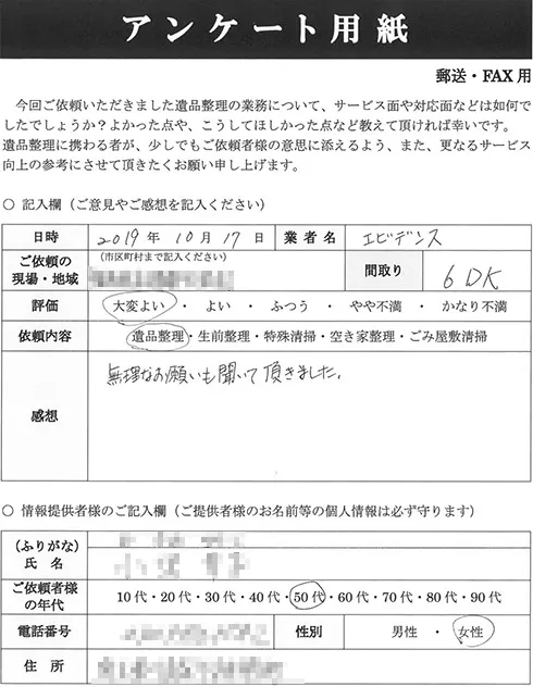 遺品整理