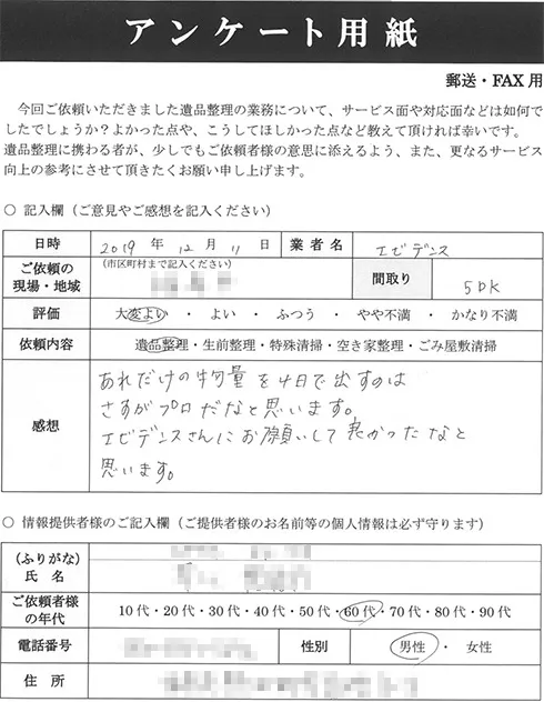 遺品整理