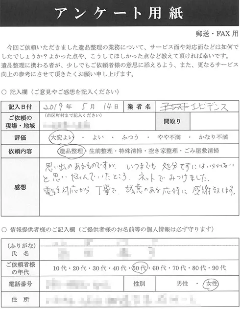 遺品整理